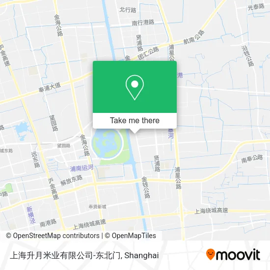 上海升月米业有限公司-东北门 map