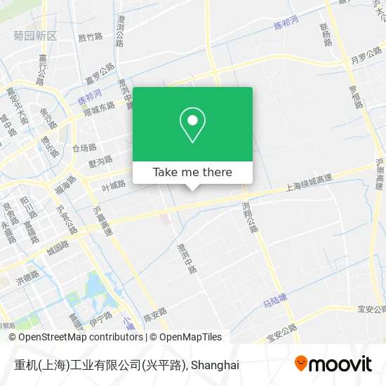 重机(上海)工业有限公司(兴平路) map