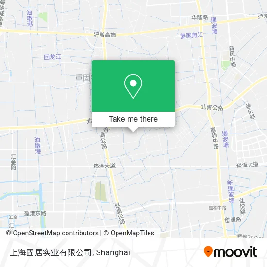 上海固居实业有限公司 map