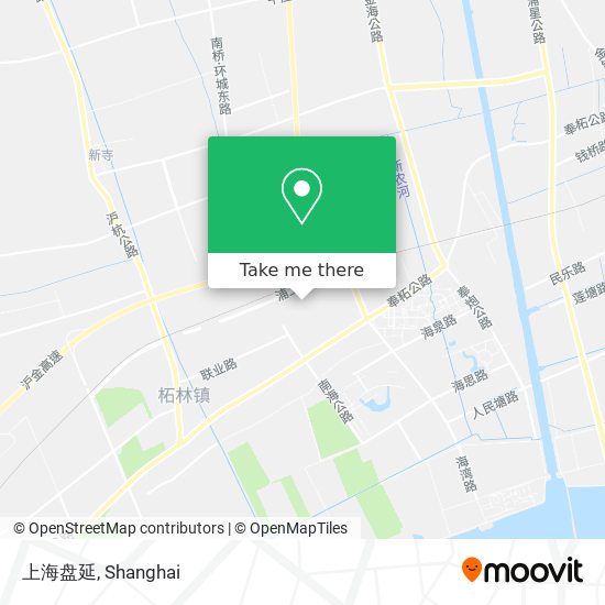 上海盘延 map