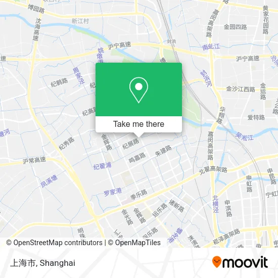 上海市 map