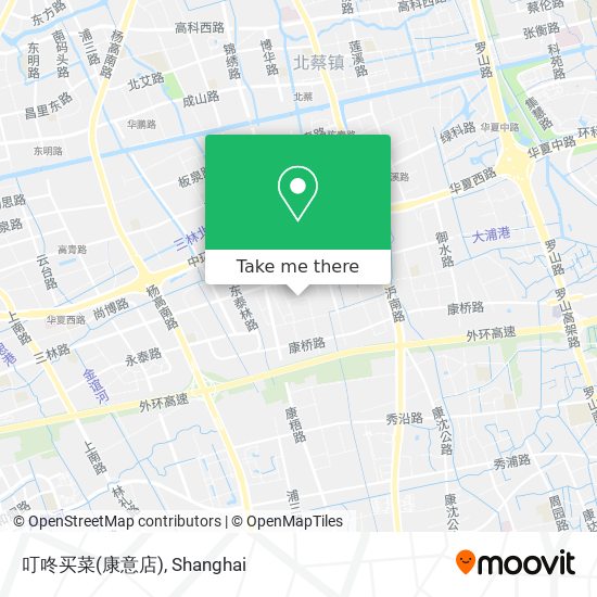 叮咚买菜(康意店) map