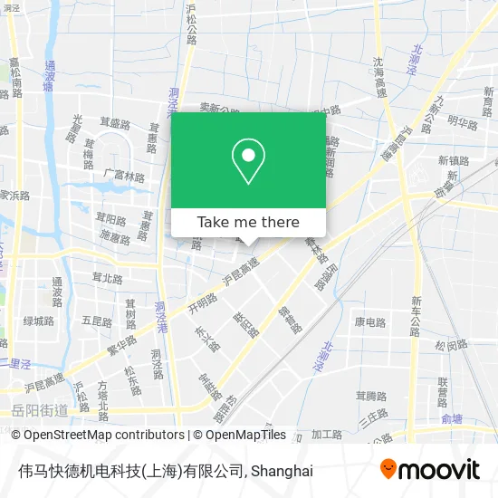 伟马快德机电科技(上海)有限公司 map
