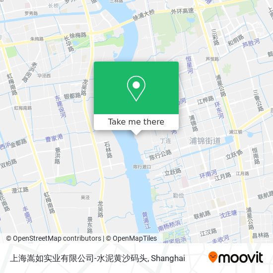 上海嵩如实业有限公司-水泥黄沙码头 map