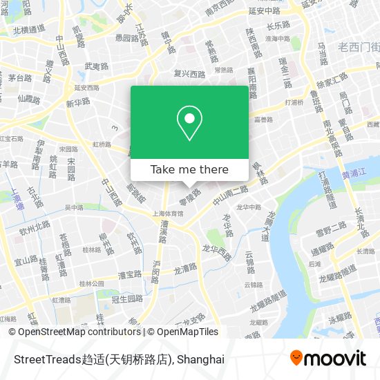 StreetTreads趋适(天钥桥路店) map