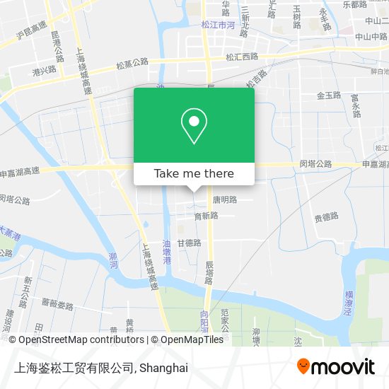 上海鉴崧工贸有限公司 map