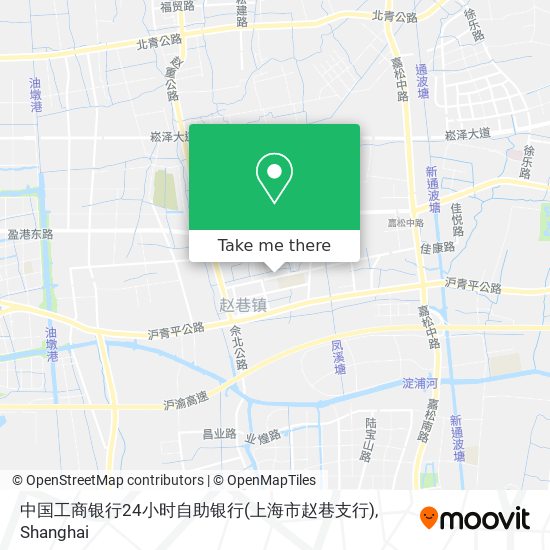 中国工商银行24小时自助银行(上海市赵巷支行) map