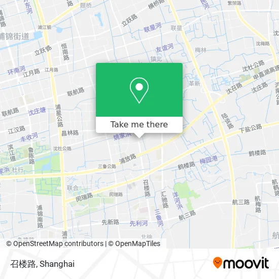 召楼路 map