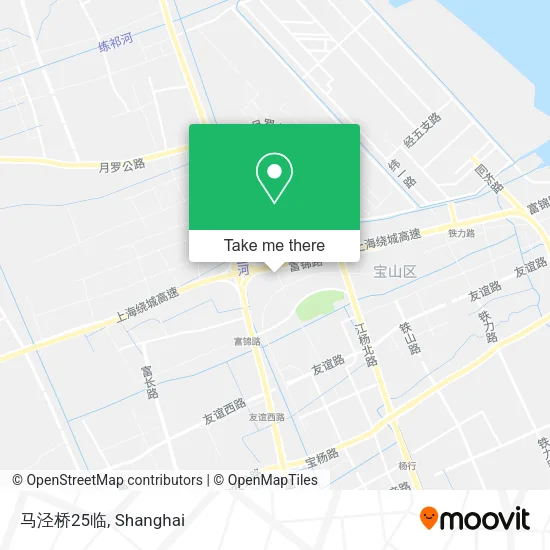 马泾桥25临 map