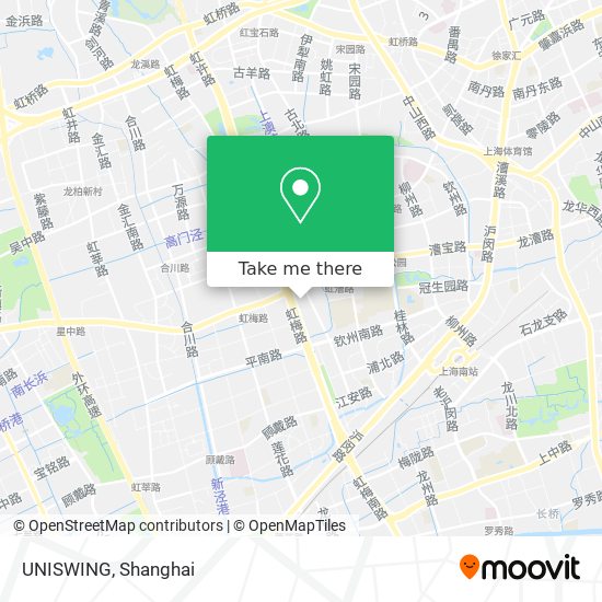UNISWING map