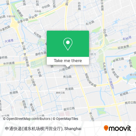 申通快递(浦东机场横沔营业厅) map