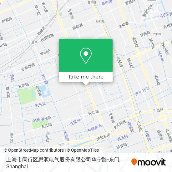 上海市闵行区思源电气股份有限公司华宁路-东门 map