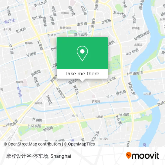 摩登设计谷-停车场 map
