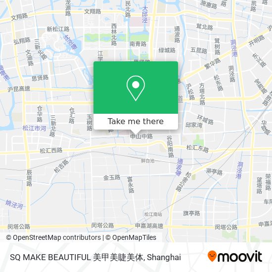 SQ MAKE BEAUTIFUL 美甲美睫美体 map