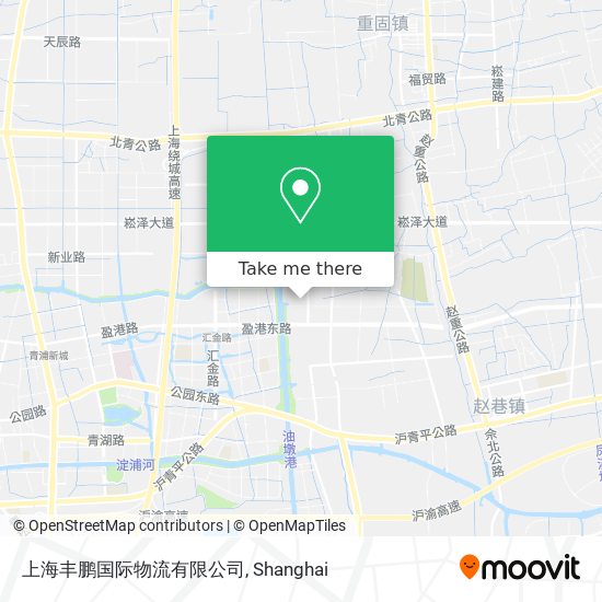 上海丰鹏国际物流有限公司 map