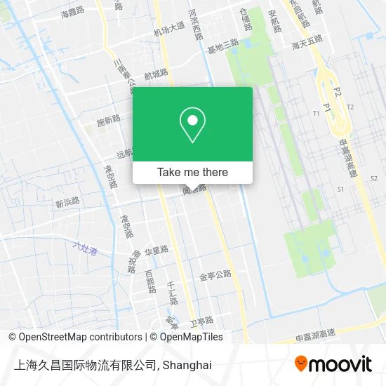 上海久昌国际物流有限公司 map