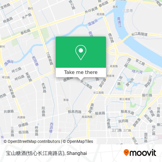 宝山糖酒(恬心长江南路店) map