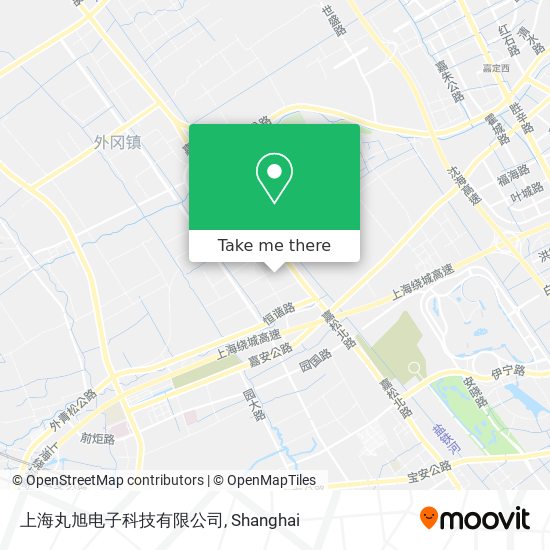 上海丸旭电子科技有限公司 map