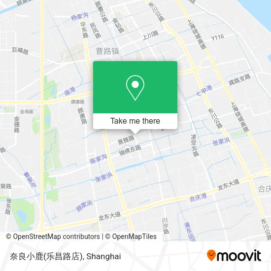 奈良小鹿(乐昌路店) map