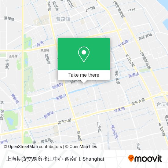 上海期货交易所张江中心-西南门 map
