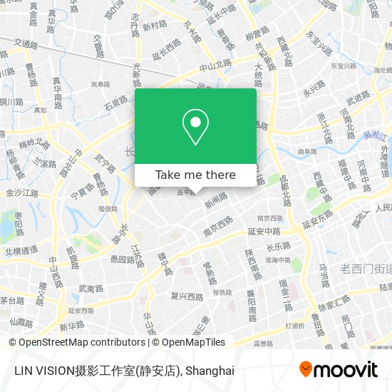 LIN VISION摄影工作室(静安店) map