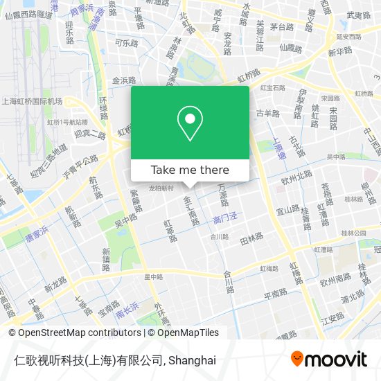 仁歌视听科技(上海)有限公司 map