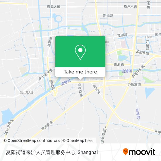 夏阳街道来沪人员管理服务中心 map