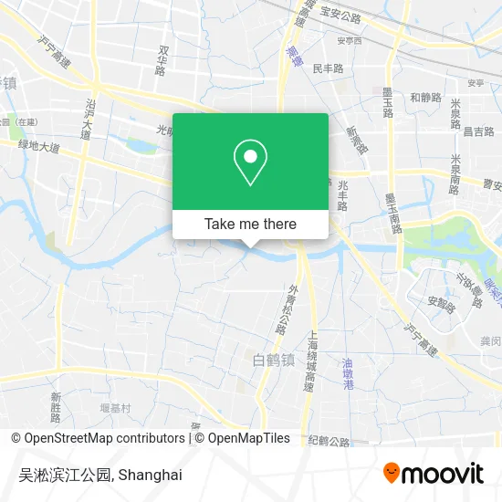 吴淞滨江公园 map