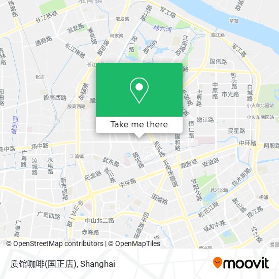 质馆咖啡(国正店) map