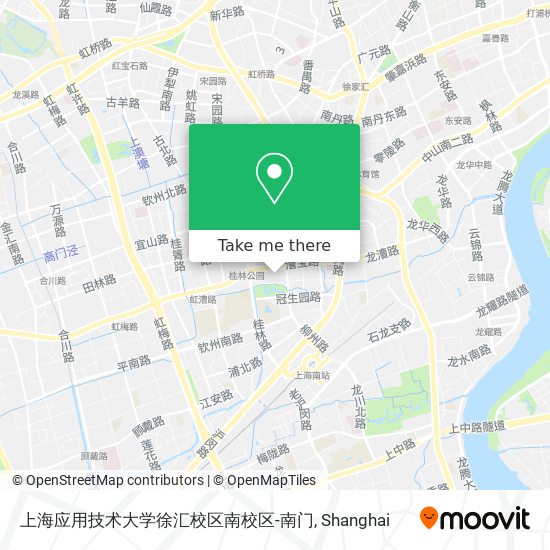 上海应用技术大学徐汇校区南校区-南门 map