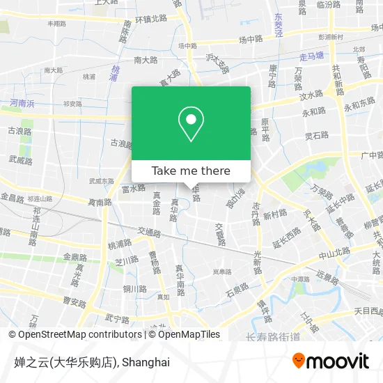 婵之云(大华乐购店) map
