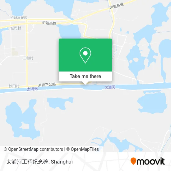 太浦河工程纪念碑 map