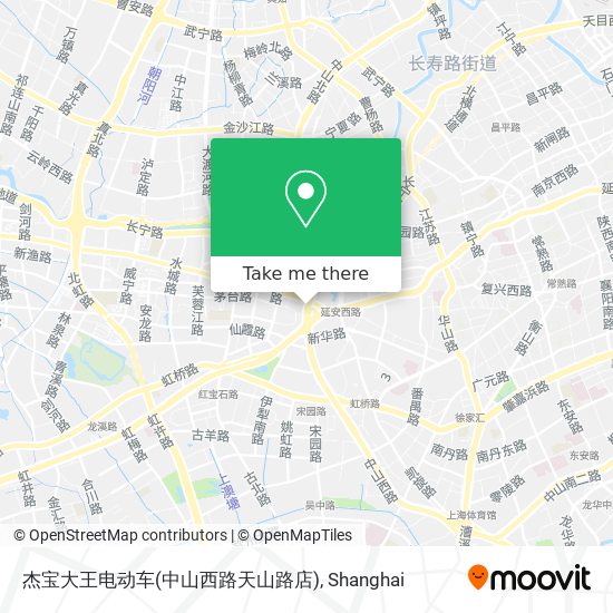 杰宝大王电动车(中山西路天山路店) map