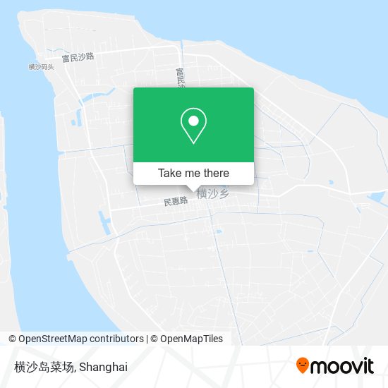 横沙岛菜场 map
