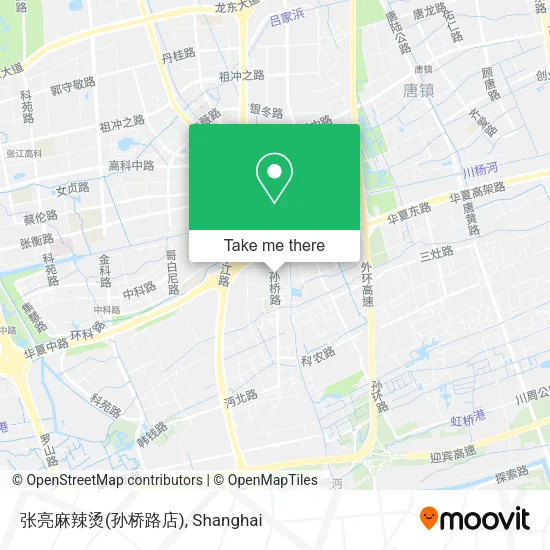 张亮麻辣烫(孙桥路店) map