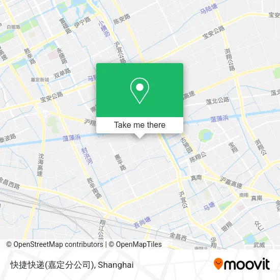 快捷快递(嘉定分公司) map
