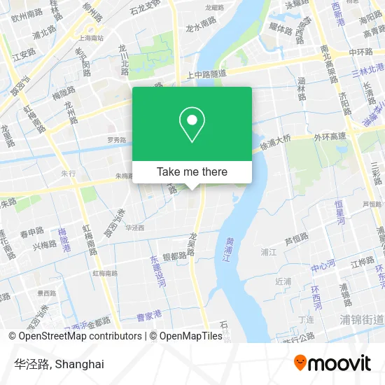 华泾路 map