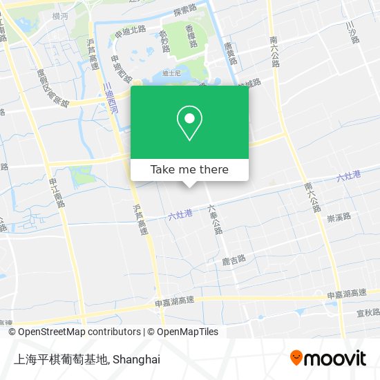 上海平棋葡萄基地 map