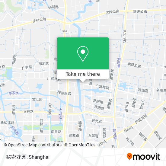 秘密花园 map