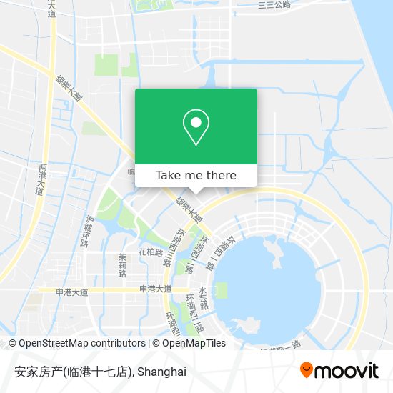 安家房产(临港十七店) map