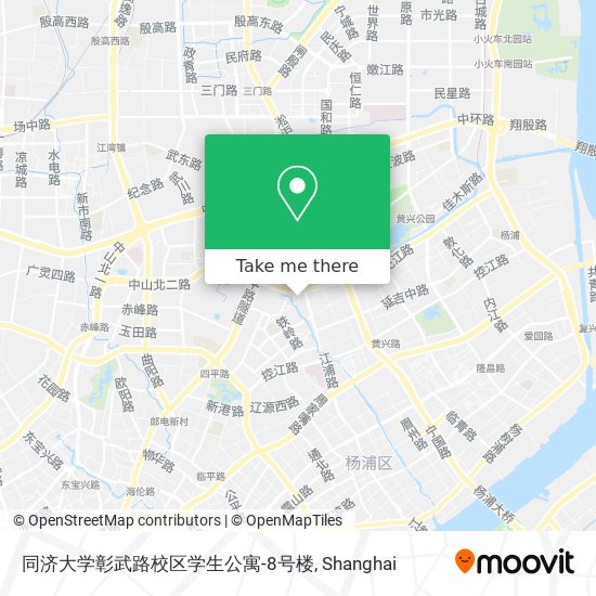 同济大学彰武路校区学生公寓-8号楼 map