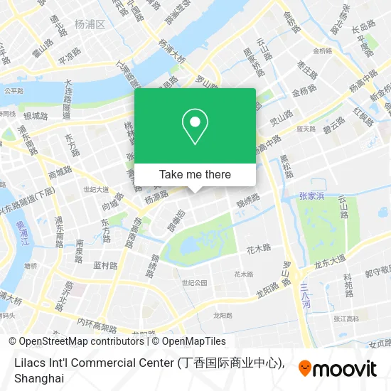 Lilacs Int'l Commercial Center (丁香国际商业中心) map