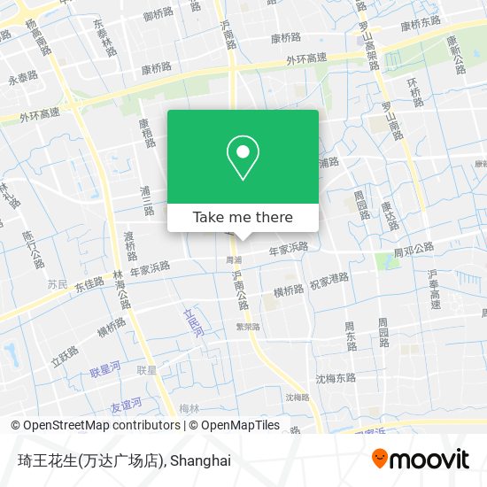 琦王花生(万达广场店) map