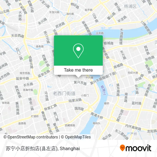 苏宁小店折扣店(县左店) map