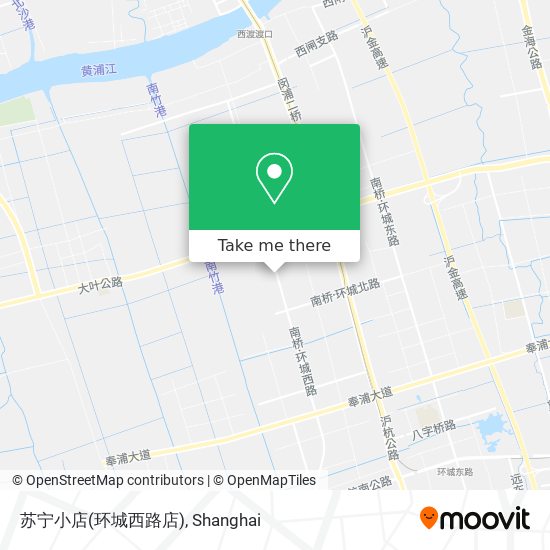 苏宁小店(环城西路店) map
