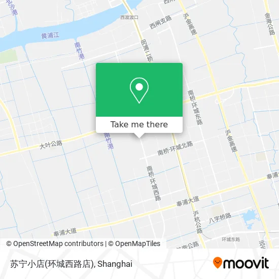 苏宁小店(环城西路店) map