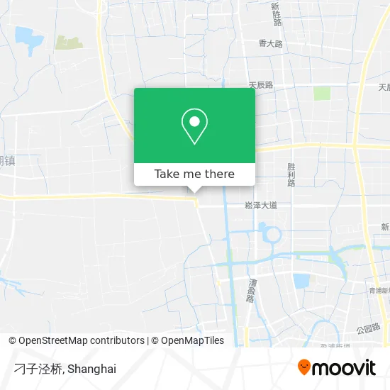 刁子泾桥 map