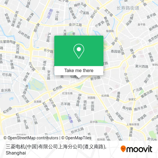 三菱电机(中国)有限公司上海分公司(遵义南路) map