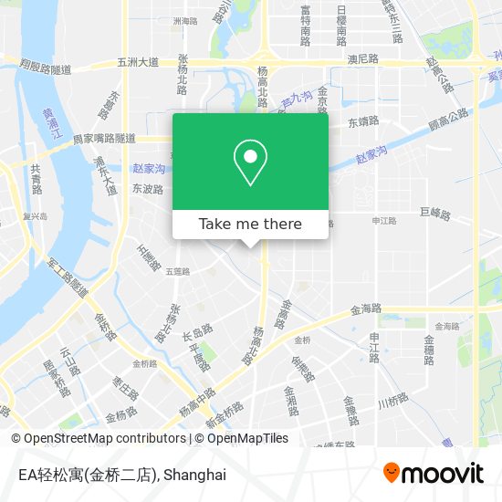 EA轻松寓(金桥二店) map