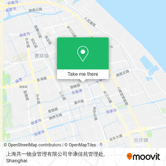 上海共一物业管理有限公司华康佳苑管理处 map